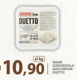 Supermercati Bruscoli Mauri Gorgonzola/Mascarpone Duetto offerta