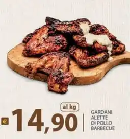 Supermercati Bruscoli Gardani alette di pollo barbecue offerta