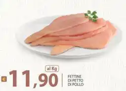 Supermercati Bruscoli Fettine di petto di pollo offerta