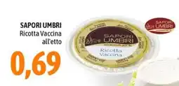 Madis Ricotta Vaccina all'etto offerta