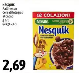 Madis Nesquik Palline con Cereali Integrali al Cacao offerta