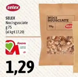 Madis Selex Noci sgusciate offerta