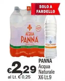 Primo Prezzo Acqua Panna offerta