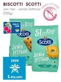 Pan Biscotti Scotti senza lattosio offerta