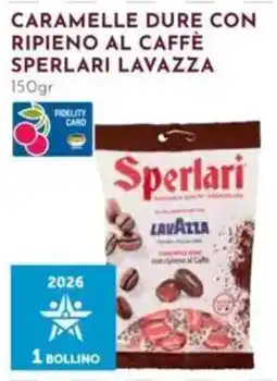 Pan Caramelle dure con ripieno al caffè Sperlari Lavazza offerta