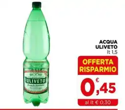 Gran mercato Acqua Uliveto offerta