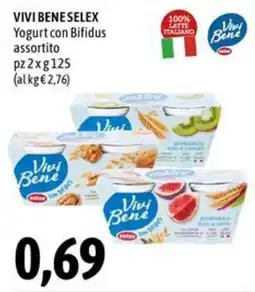 Madis Yogurt con Bifidus assortito Vivibene offerta