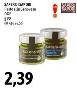 Madis Pesto alla Genovese Saper di Sapori offerta