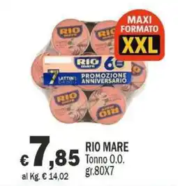 Primo Prezzo RIO MARE Tonno 0.0. offerta