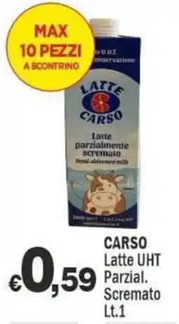 Primo Prezzo Latte UHT Parzial. Scremato offerta