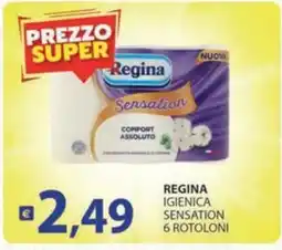 Supermercati Bruscoli Regina igienica sensation offerta