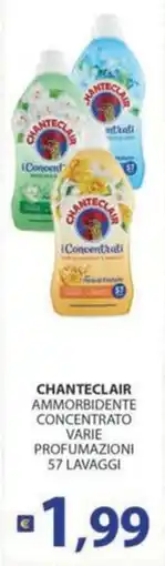Supermercati Bruscoli Chanteclair ammorbidente concentrato offerta