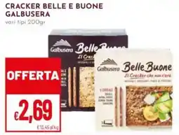 Pan Cracker belle e buone Galbusera offerta
