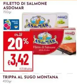 Pan Filetto di Salmone Asdomar offerta