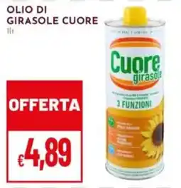 Pan Olio di girasole cuore offerta