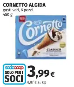 Coop Superstore Cornetto Algida offerta