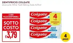 Pan Dentifricio Colgate sbiancante White Teeth Baking Soda offerta