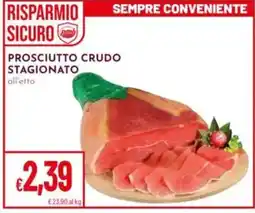 Pan Prosciutto crudo stagionato all'etto offerta