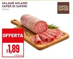 Pan Salame milano Saper di sapori offerta