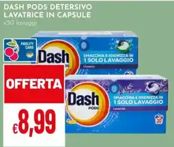 Pan Dash Pods Detersivo Lavatrice in Capsule offerta