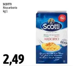 Madis Scotti Riso arborio offerta