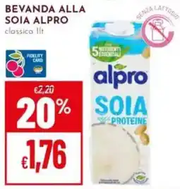 Pan Beveranda alla soia Alpro classica offerta