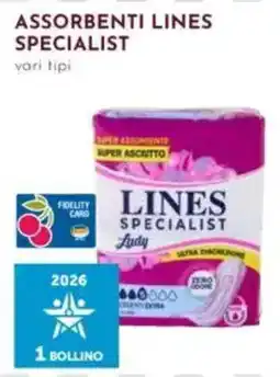 Pan Assorbenti lines specialist lady offerta