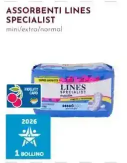 Pan Assorbenti lines specialist offerta