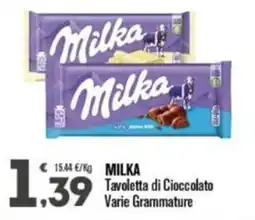 Punto é market Milka Tavoletta di Cioccolato offerta