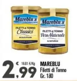 Punto é market Mareblu Filetti di Tonno offerta