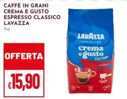 Pan Caffè in grani crema e gusto espresso classico Lavazza offerta