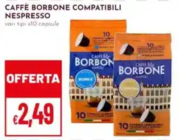 Pan Caffè Borbone compatibili Nespresso offerta