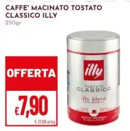 Pan Caffè macinato tostato classico illy offerta