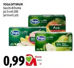 Madis Yoga Optimum Succhi di frutta offerta