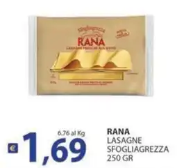 Supermercati Bruscoli Rana lasagne sfogliagrezza offerta