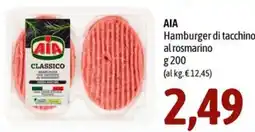 Madis AIA Hamburger di tacchino al rosmarino offerta