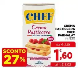 Gran mercato Crema Pasticcera Chef Parmalat offerta