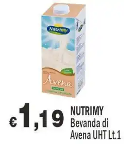 Primo Prezzo Nutrimy Bevanda di Avena UHT offerta