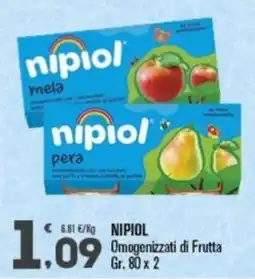 Punto é market Nipiol Omogenizzati di Frutta offerta