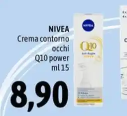 Madis NIVEA Crema contorno occhi Q10 power offerta