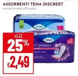 Pan Assorbenti Tena Discreet offerta