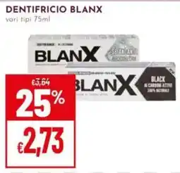 Pan Dentifricio Blanx offerta
