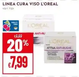 Pan Linea cura viso L'Oréal offerta