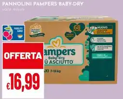 Pan Pannolini Pampers Baby-dry offerta