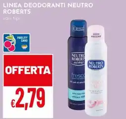 Pan Deodoranti Neutro Roberts offerta