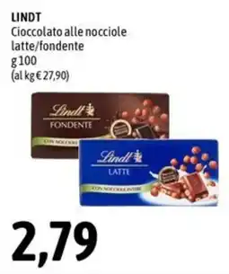 Madis Lindt Cioccolato alle nocciole offerta