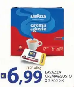 Supermercati Bruscoli Lavazza crema e gusto offerta