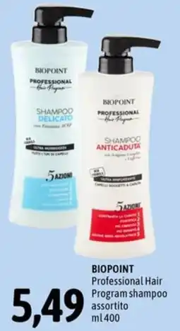Madis Biopoint Professional Hair Program shampoo offerta