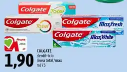 Madis Colgate dentifricio linea total/max offerta