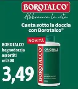 Madis Borotalco bagnodoccia assortiti offerta